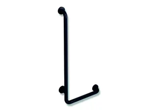 HEWI Winkelgriff Ser 801, d:33, AM:900mm, W:400mm stahlblau