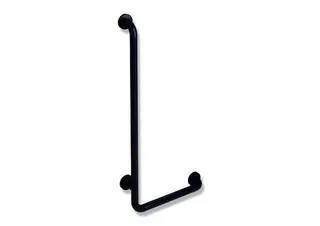 HEWI Winkelgriff Ser 801, d:33, AM:900mm, W:400mm stahlblau – Bild 2