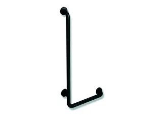 HEWI Winkelgriff Ser 801, d:33, AM:900mm, W:400mm anthrazitgrau