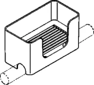 HEWI Ablagebox auf HEWI Stangensystem, LifeSystem anthrazitgrau – Bild 5