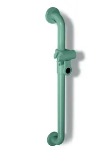 HEWI Brausehalterstange Ser 801, d:33, AM:600mm, m.Br.H. lichtgrau