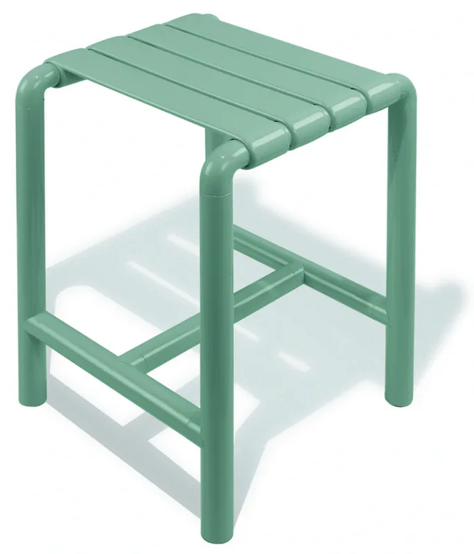 HEWI Hocker Ser 801, B:345 mm, H:505 mm, T: 336 mm lichtgrau