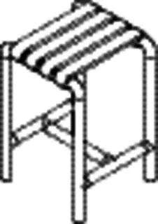 HEWI Hocker Ser 801, B:345 mm, H:505 mm, T: 336 mm lichtgrau – Bild 5
