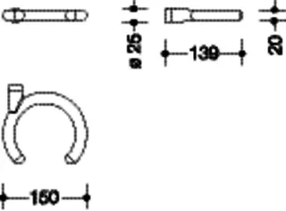 HEWI Gehhilfenhalter LifeSystem, Umrüstprodukt rubinrot – Bild 5