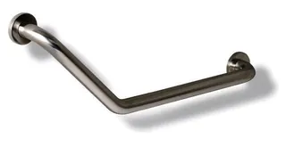HEWI Winkelgriff Ser 805, Edelstahl, d:33mm, 135Grad Winkel, links – Bild 2