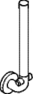 HEWI Reservepapierhalter Ser 801, f. 3 WC-Rollen anthrazitgrau – Bild 3
