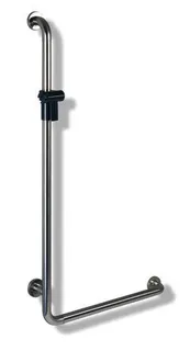 HEWI Winkelgriff m.Br.H.Stg.Ser 805, links, d:33mm, AM1:1100, W1:600 anthrazitgrau – Bild 2