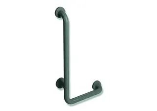 HEWI Winkelgriff Ser 801, d:33, AM:600mm, W:300mm felsgrau