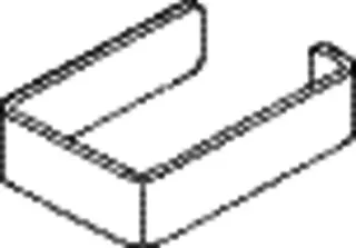 HEWI WC-Papierhalter Ser 805, Edelstahl, f.1 WC-Rolle – Bild 5