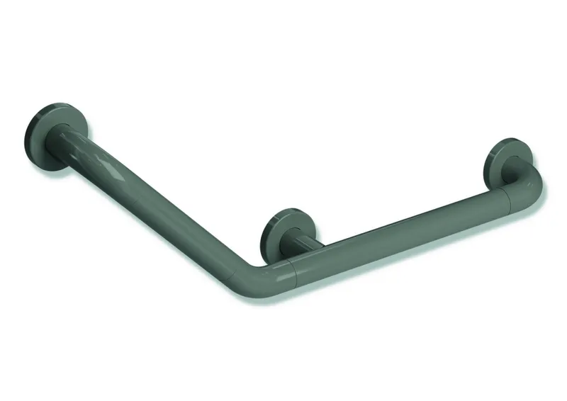 HEWI Winkelgriff Ser 801, d:33, 135 Gr Bogen felsgrau