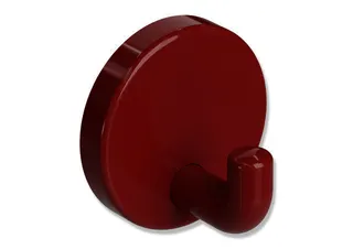 HEWI Wandhaken Ser 801, d:40mm rubinrot – Bild 2