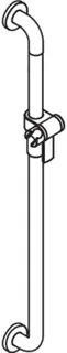 HEWI Br.H.St. Ser 805, d:33mm, AM:1100mm, m.Br.H. anthrazitgrau – Bild 5