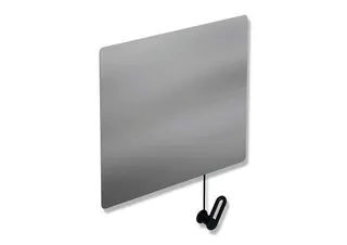 HEWI Kippspiegel Ser 801 m. Seiluml., B:600mm H:540mm anthrazitgrau – Bild 2
