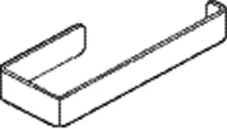 HEWI WC-Papierhalter Ser 805, Edelstahl, f. 2 WC-Rollen – Bild 3