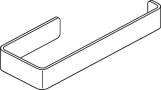 HEWI WC-Papierhalter Ser 805, Edelstahl, f. 2 WC-Rollen – Bild 4