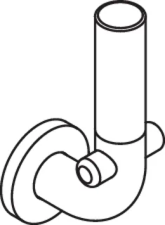 HEWI Reservepapierhalter Ser 801, f. 1 WC-Rolle anthrazitgrau – Bild 4