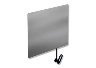 HEWI Kippspiegel Ser 801 m. Seiluml., B:600mm H:540mm stahlblau – Bild 2