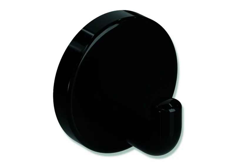 HEWI Wandhaken Ser 801, d:40mm tiefschwarz