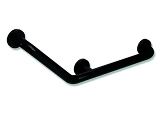HEWI Winkelgriff Ser 801, d:33, 135 Gr Bogen tiefschwarz