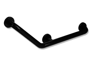 HEWI Winkelgriff Ser 801, d:33, 135 Gr Bogen tiefschwarz – Bild 2