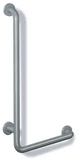 HEWI Winkelgriff Ser 801, d:33, AM:1000mm, W:500mm lichtgrau – Bild 2