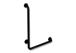 HEWI Winkelgriff Ser 801, d:33, AM:750mm, W:500mm anthrazitgrau – Bild 2