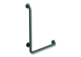 HEWI Winkelgriff Ser 801, d:33, AM:750mm, W:500mm felsgrau