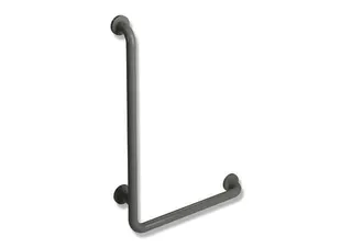 HEWI Winkelgriff Ser 801, d:33, AM:750mm, W:500mm felsgrau – Bild 2