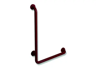 HEWI Winkelgriff Ser 801, d:33, AM:750mm, W:500mm rubinrot