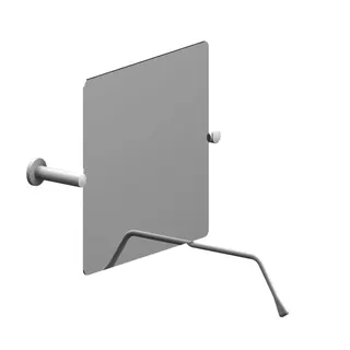 Normbau Nylon Care 300 Kippspiegel 0300662 Weiß