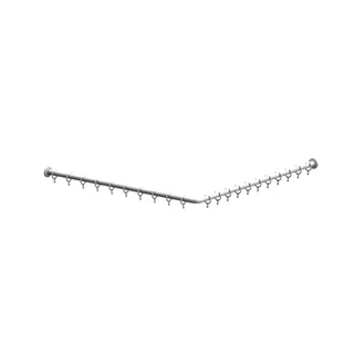 NB Nylon Care 300 Duschvorhangstange 0300813 Weiß