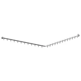 NB Nylon Care 300 Duschvorhangstange 0300816 Weiß