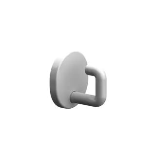 Normbau Nylon Care Wandhaken 0304010 Weiß