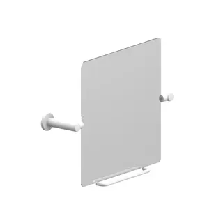 Normbau Nylon Care 400 Kippspiegel 0466110 Weiß – Bild 2