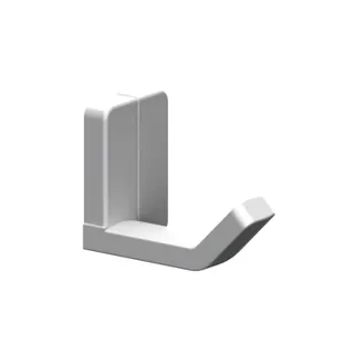 Normbau Nylon Care Wandhaken 0584030 Weiß