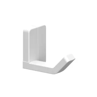 Normbau Nylon Care Wandhaken 0584030 Weiß – Bild 2