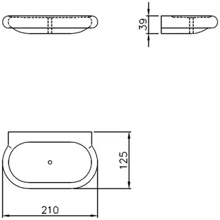 Normbau Nylon Care Ablage 0925210 Weiß – Bild 5