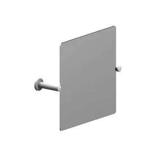 Normbau Nylon Care 300 Kippspiegel 4300661 Weiß