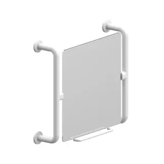 Normbau Nylon Care 400 Kippspiegel 4466010 Weiß – Bild 2