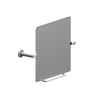Normbau Nylon Care 400 Kippspiegel 4466110 Weiß