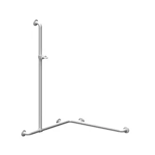 Normbau Nylon Care 400 Duschhandlauf 4487210 Weiß