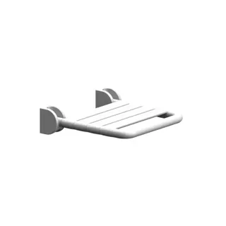 Normbau Nylon Care 400 Klappsitz 4841010 Weiß