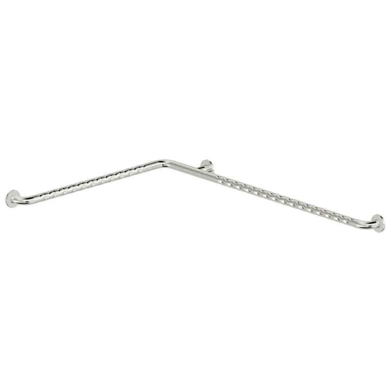 LEH Wannenhandlauf Funktion 32/1223x813 Edelstahl glatt poliert mit Rosetten