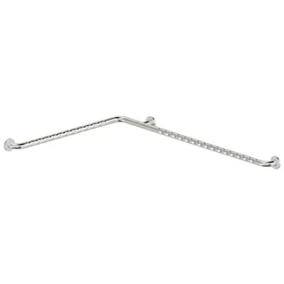 LEH Wannenhandlauf Funktion 32/1223x813 Edelstahl glatt poliert mit Rosetten