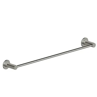 LEH Handtuchreling Funktion 25/600mm Edelstahl glatt poliert mit Rosetten