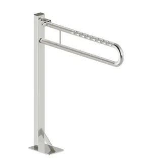 LEH Klappgriff-Bodenmontage Funktion 32/800x140x900 Edelst. glatt poliert