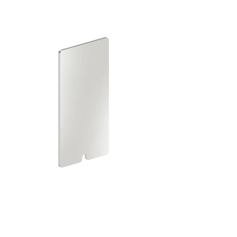 LEH Abdeckung f. Montageplatte Funktion klein 200x109 Edelstahl glatt poliert