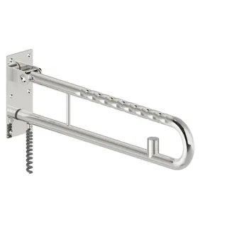 LEH Klappgriff-1 Elektrotaster Funktion 32/850x100x245 Edelstahl glatt poliert