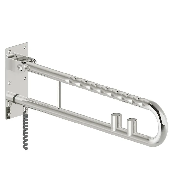 LEH Klappgriff-2 Elektrotaster Funktion 32/850x100x245 Edelstahl fingergrip pol.