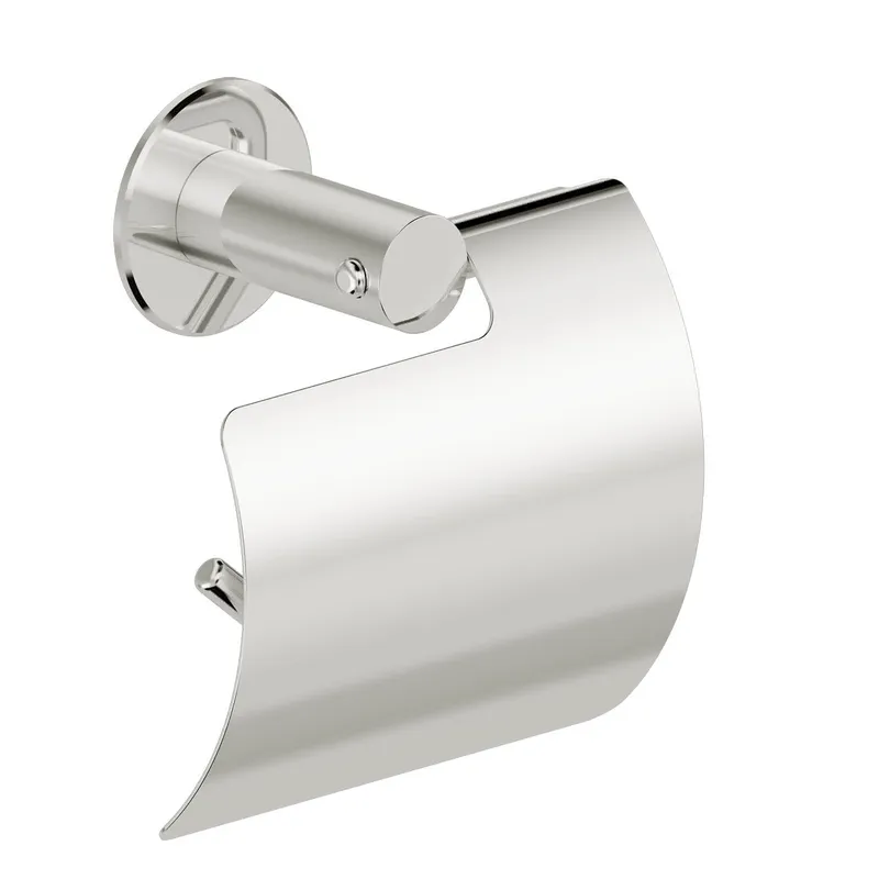 LEH WC-Papierrollenhalter Funktion mit Blattstop 63x135x137 Edelst. glatt